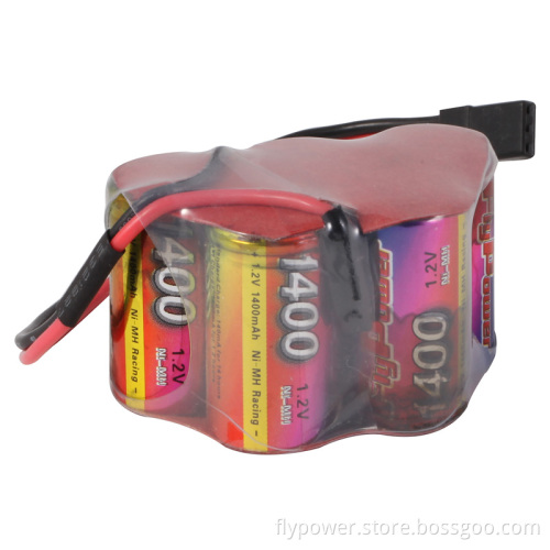 6.0V 2/3A1400mAh Ni-MH Rechargeable Hump Battery Pack for Receiver/Transmitter (5S of FH-2/3A1400)